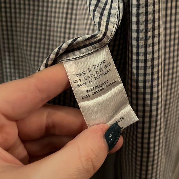 Rag & Bone Button Down dress shirt - Picture 5 of 6